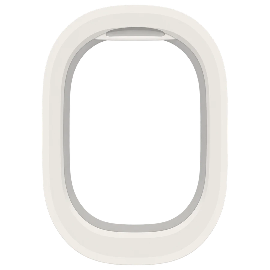 Aircraft window frame